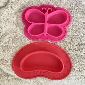 Branded Silicone baby plates